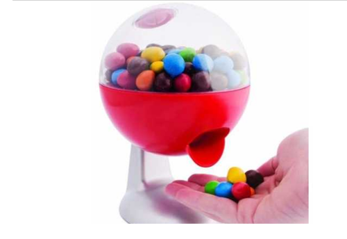 kauwgomballen automaat