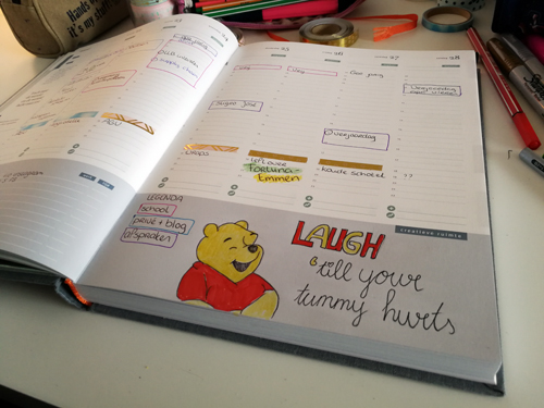 Hoe ik mijn week plan in de Purpuz planner