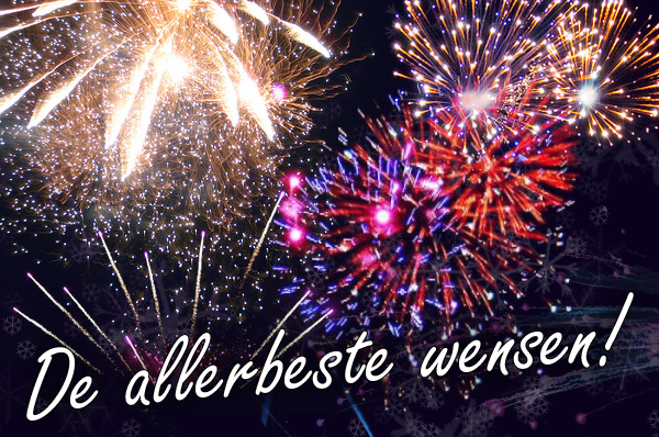 De allerbeste wensen voor 2018!