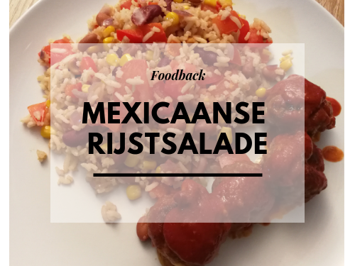 Foodback: recept voor Mexicaanse rijstsalade