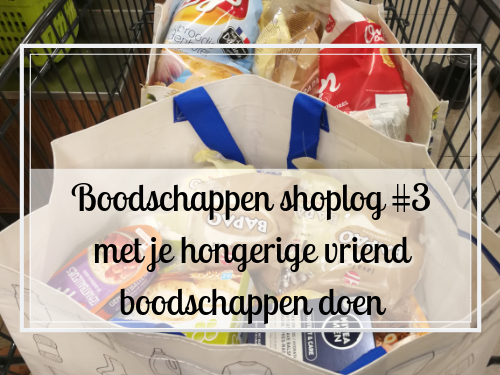 Boodschappen shoplog #3 met je hongerige vriend boodschappen doen