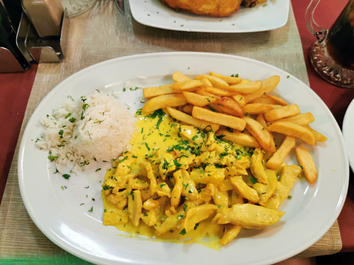 Ons avondeten #7 op vakantie en het ontbijt, de lunch en toetje!