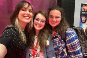 Selfie CreaChick, Jill en Kelly